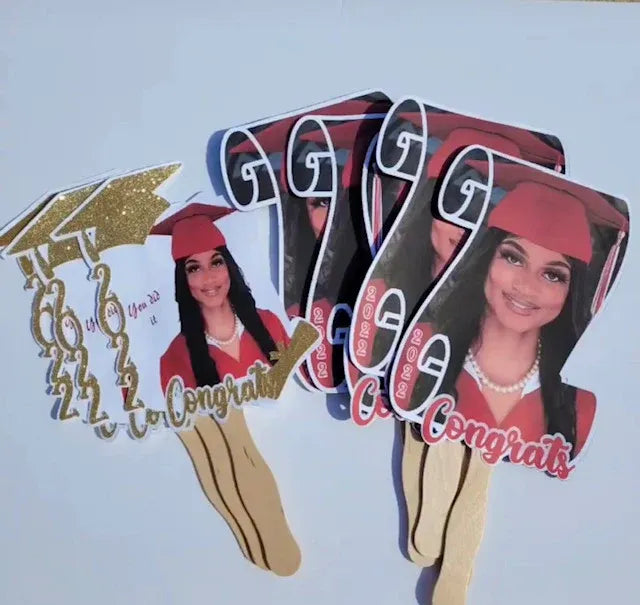 Customized Graduation  Fan